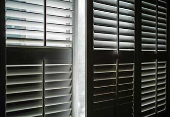 Faux Wood Exterior Shutters - Santa Monica